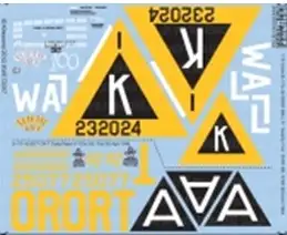 Warbird Decals 172057 1/72 B17 Swamp Fire, Delta Rebel II