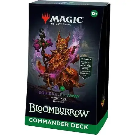 Magic The Gathering Bloomburrow Squirreled Away Commander Deck