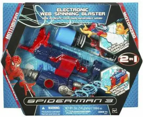Marvel Spider-Man 3 Electronic Web Spinning Blaster Toy