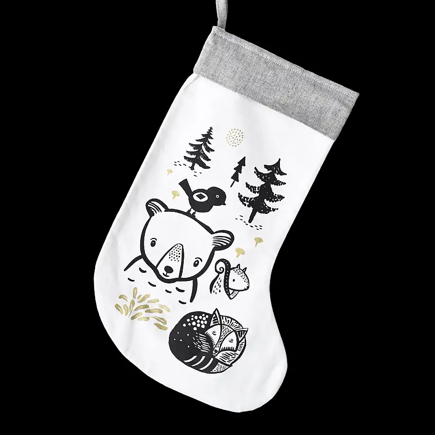 Bear And Friends Stocking
