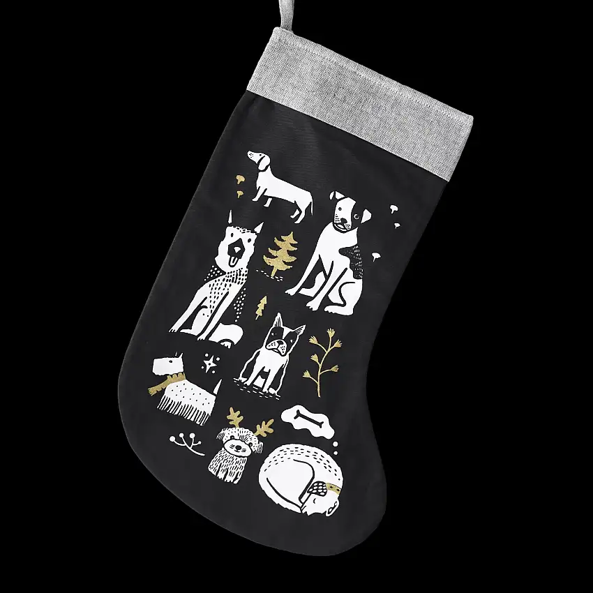 Festive Pups Stocking