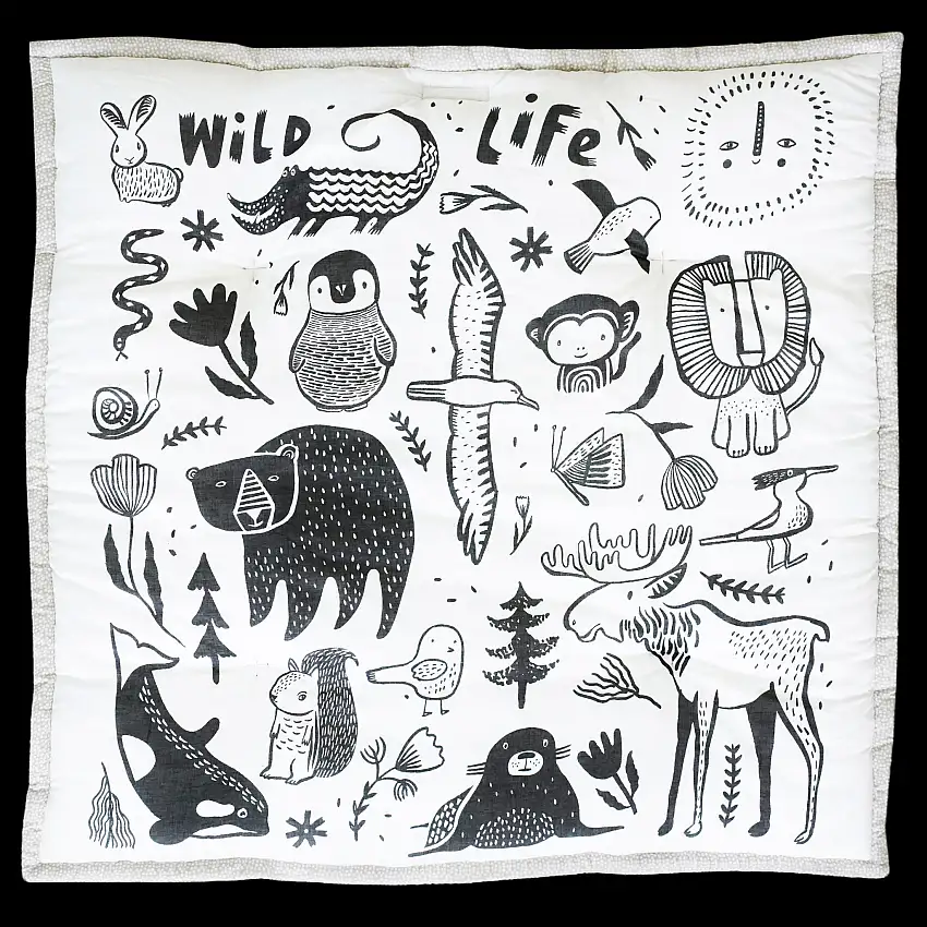 Wildlife Reversible Playmat