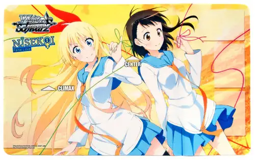 Weiss Schwarz Trading Card Game Card Supplies Nisekoi False Love Playmat