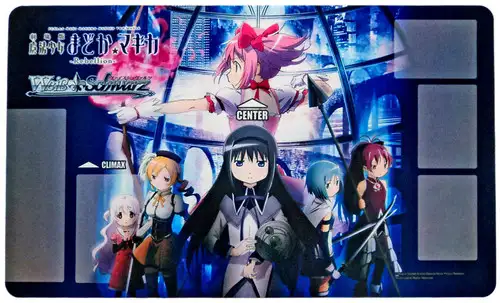 Weiss Schwarz Trading Card Game Card Supplies Puella Magi Madoka Magica The Movie Rebellion Playmat