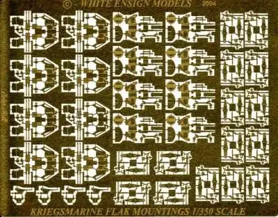 White Ensign Models 3566 1/350 Kriegsmarine Anti-Aircraft Fittings (D)
