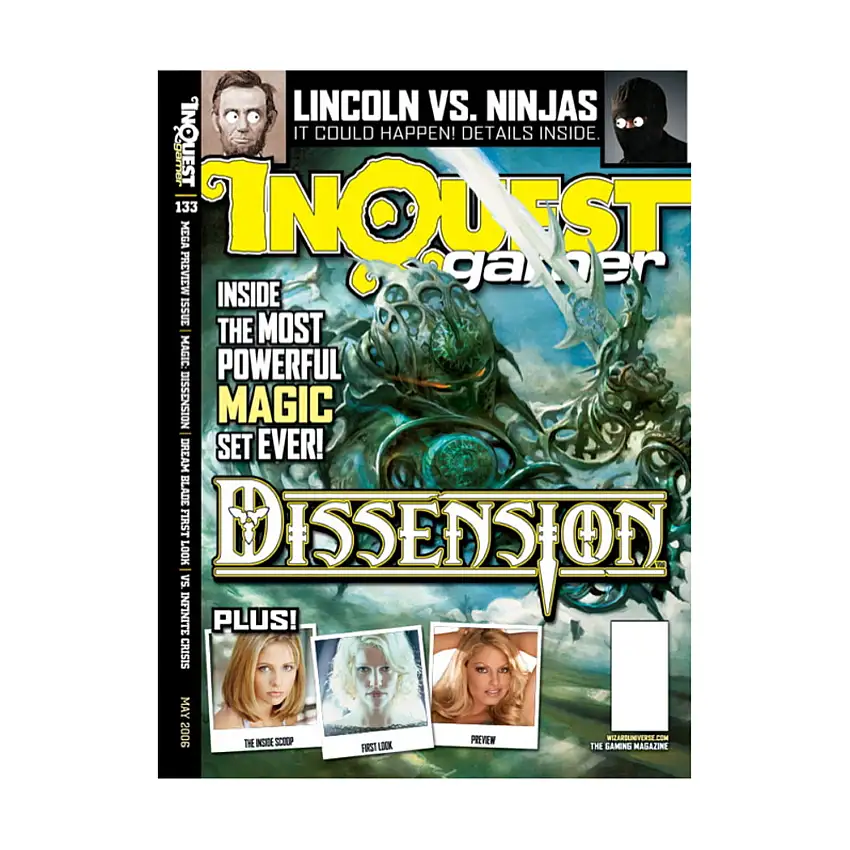 #133 "MTG - Dissension, Horrorclix, WWE - No Way Out"