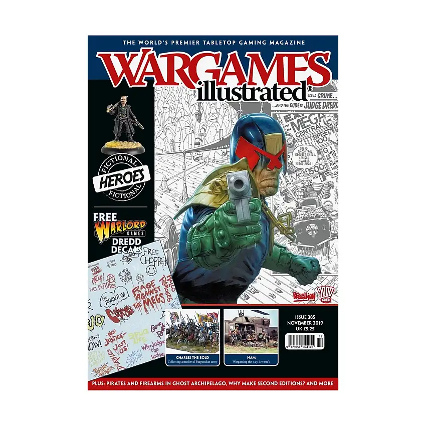 #385 "Judge Dredd, Charles the Bold, 'Nam"