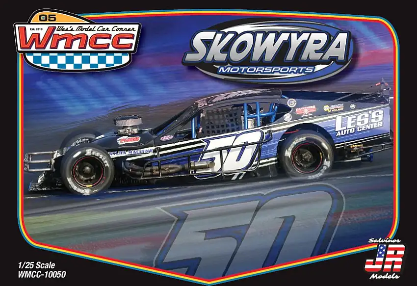 Skowyra Motorsports #50 Asphalt Modified Race Car (Ltd Prod) 1/25 Wes's Model Car Corner