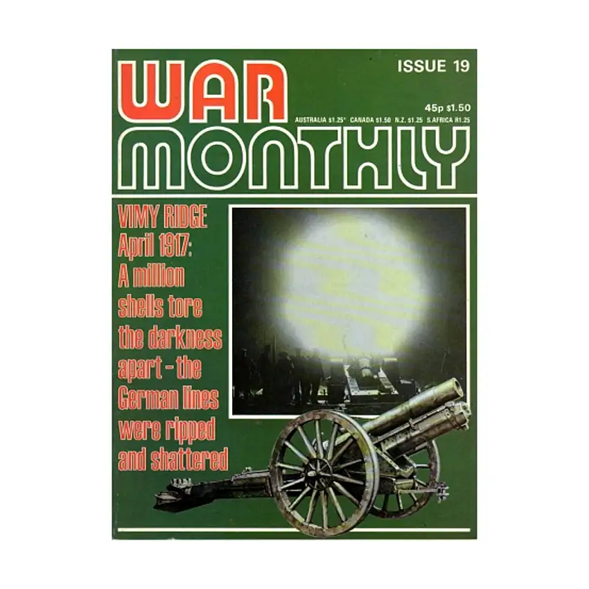 #19 "Scheldt 1944, Recoilless Guns, Vimy Ridge 1917"