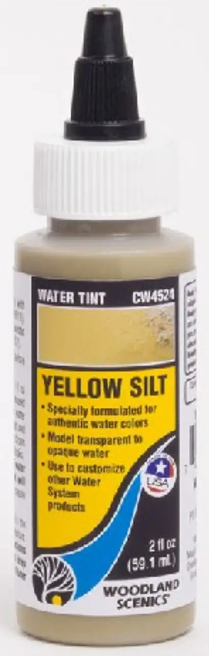 Water Tint Yellow Silt Woodland Scenics - MegaHobby.com