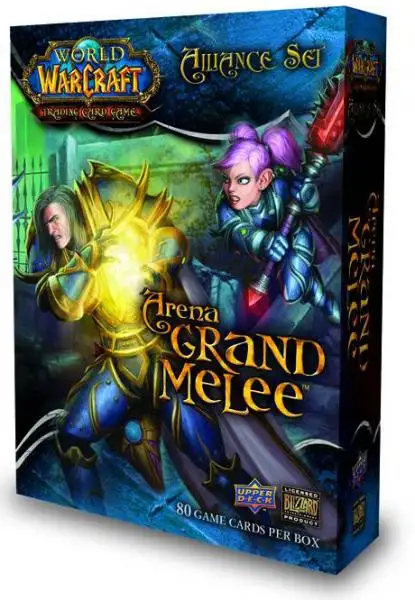 World of Warcraft Trading Card Game Arena Grand Melee Alliance Set Box [80 Cards]