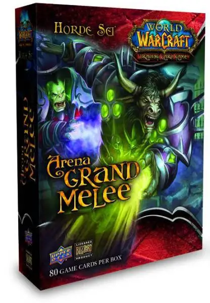 World of Warcraft Trading Card Game Arena Grand Melee Horde Set Box [80 Cards!]