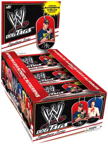 WWE Wrestling Topps 2013 Signature Series Dog Tags Mystery Box [24 Packs]