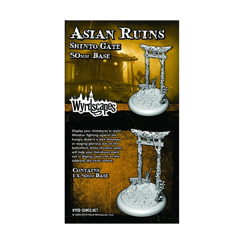 50mm Asian Ruins Bases - Shinto Gate