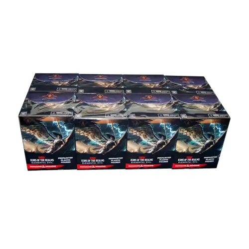 D&D Icons of the Realms Miniatures: Elemental Evil - Booster Brick (8)