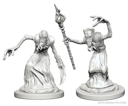 D&D Nolzur's Marvelous Unpainted Minis: W1 Mindflayers