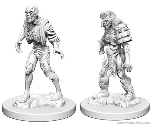 D&D Nolzur's Marvelous Unpainted Minis: W1 Zombies
