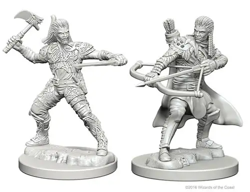 D&D Nolzur's Marvelous Unpainted Minis: W1 Male Human Ranger