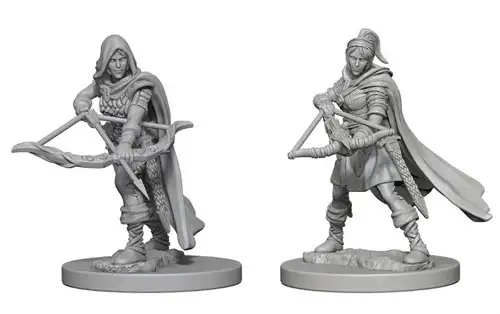 D&D Nolzur's Marvelous Unpainted Minis: W1 Female Human Ranger