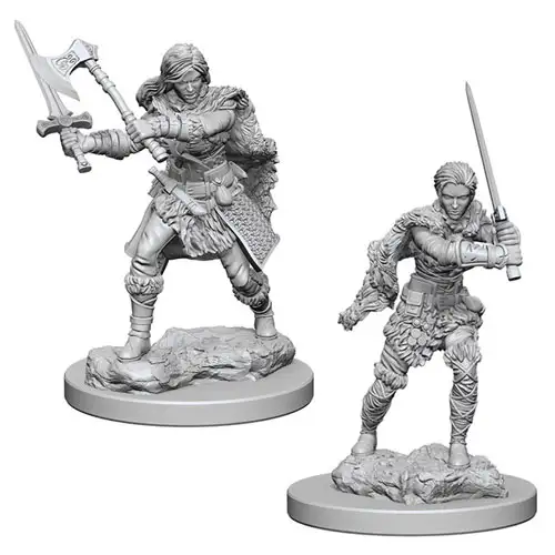D&D Nolzur's Marvelous Unpainted Minis: W1 Female Human Barbarian