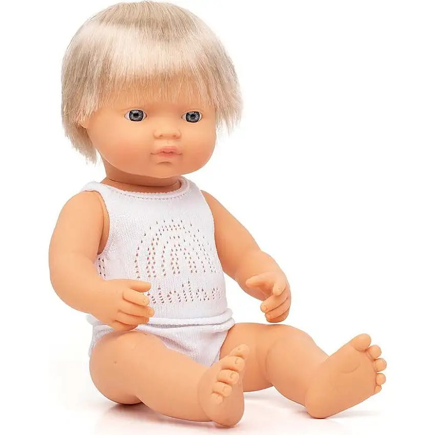 Blond Boy | Caucasian Baby Doll 15"