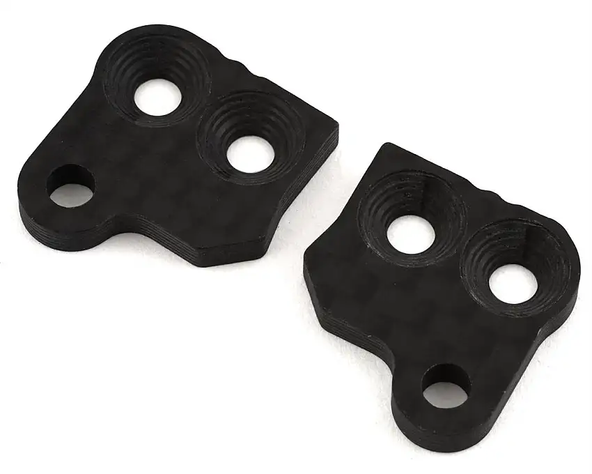 XRAY XB2/XT2 Graphite 2 Slot Steering Block Extension (2)