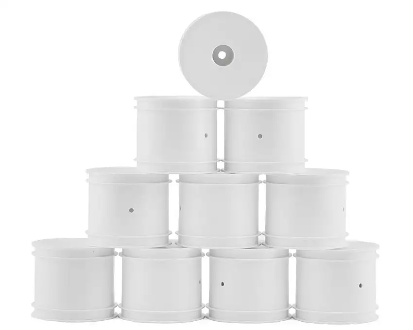 XRAY XT2 "Aerodisk" Stadium Truck Wheels (10) (White)