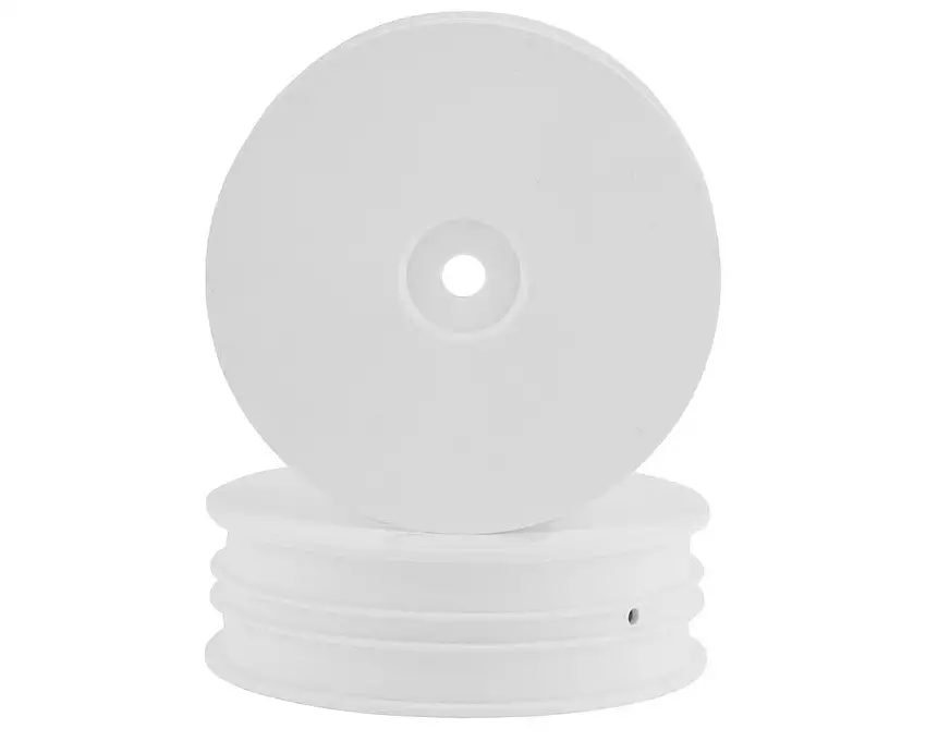 XRAY Slim "Aerodisk" 2WD Front Buggy Wheels (White) (2) (XB2) w/12mm Hex