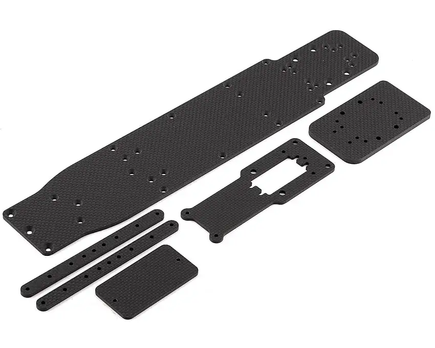 Xtreme Racing 11.25" Dual Threat Carbon Drag Chassis for Traxxas Rustler/Bandit