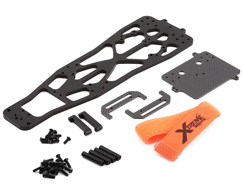 Xtreme Racing Aluminum Chassis Kit for Traxxas Stampede 2WD (Black)