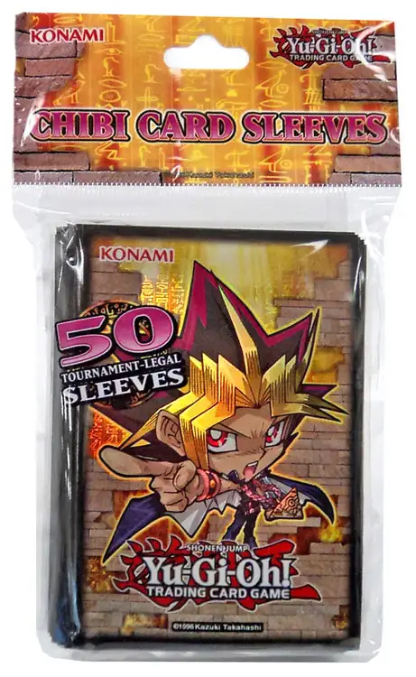 YuGiOh Trading Card Game Official Sleeves Chibi Small Card Sleeves [50 Count]