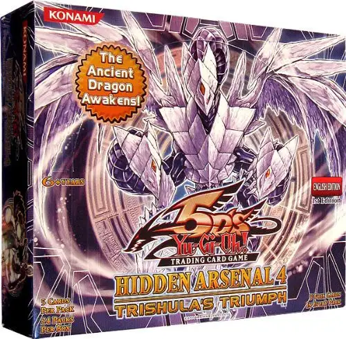 YuGiOh Hidden Arsenal 4: Trishula's Triumph Booster Box [24 Packs]