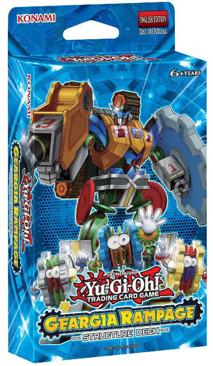 YuGiOh Geargia Rampage (1st Edition) Structure Deck