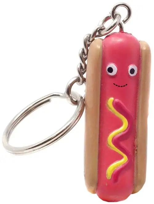 Yummy World Franky Keychain [Hot Dog]