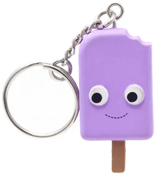 Yummy World Pudding Pop Keychain [Purple]