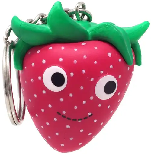 Yummy World Sassy Keychain [Strawberry]