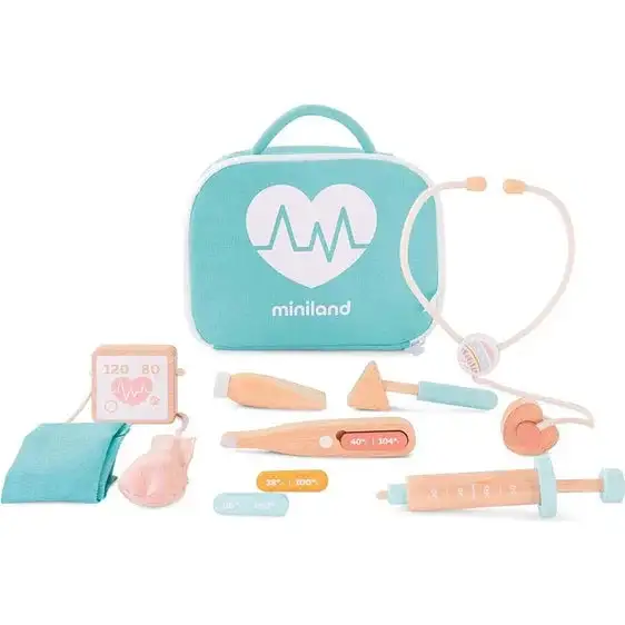 Doll Wooden Doctor Set