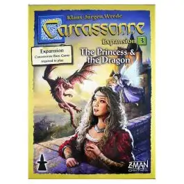 ZMG7813 Z-Man Games Carcassonne: Princess & Dragon Exp 3
