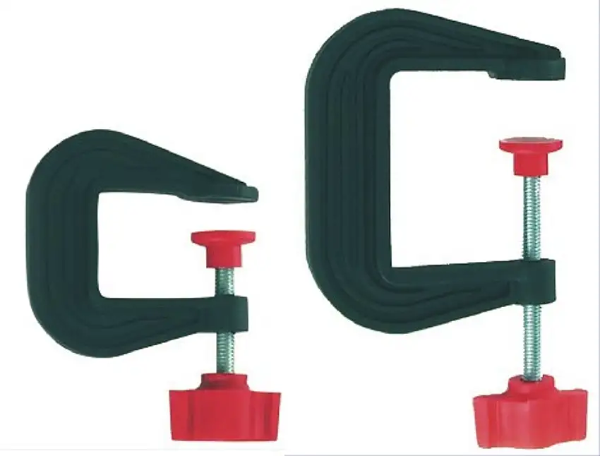 Small & Large Plastic C-Clamp Set Zona Tools